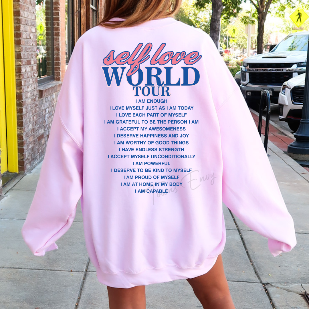 Self Love World Tour Crewneck