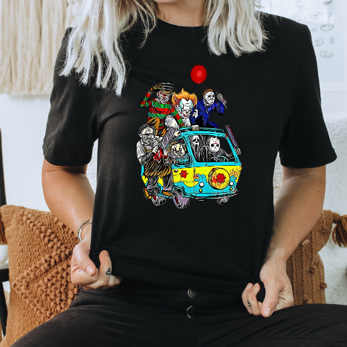 Horror Mystery Time Machine Tee