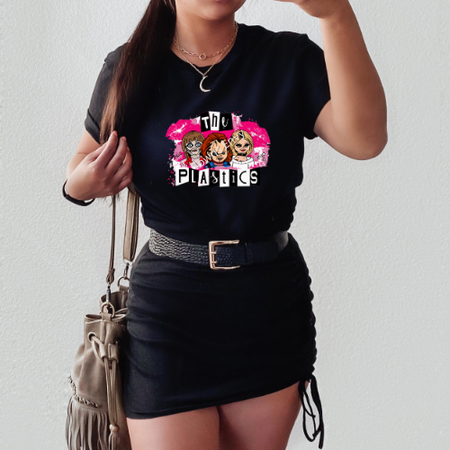 The Plastics  Black Tee